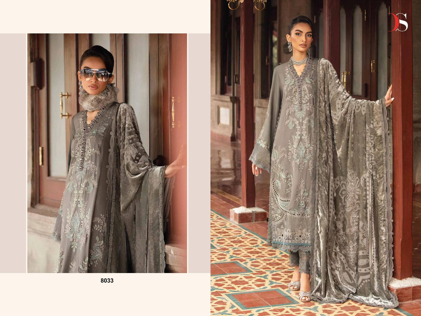 DEEPSY SUITS MARIA B LUXE 8031-8034 PAKISTANI SUITS