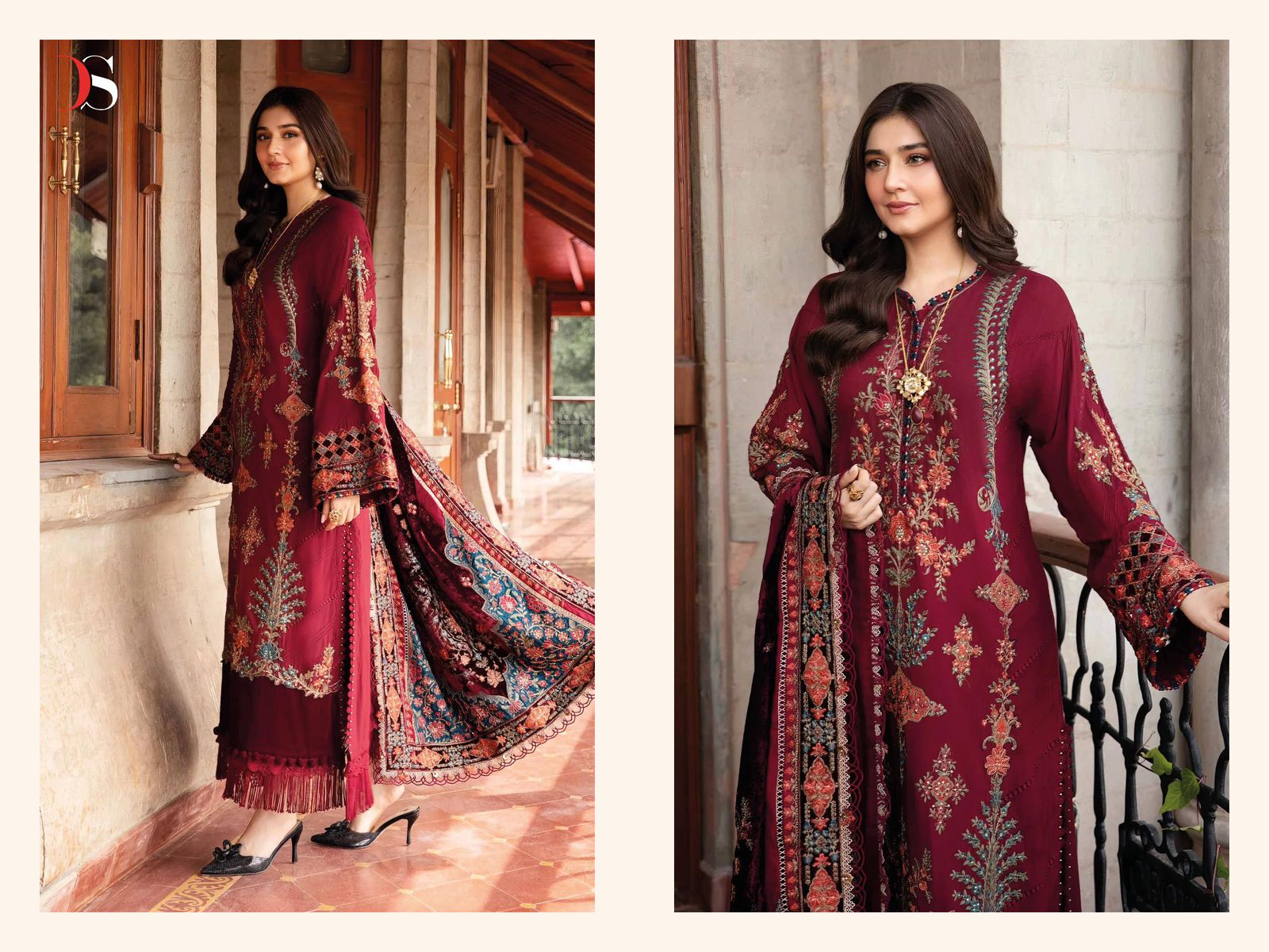 DEEPSY SUITS MARIA B LUXE 8031-8034 PAKISTANI SUITS