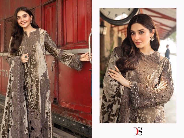 DEEPSY SUITS MARIA B. LUXE 2 PAKISTANI SUITS SUPPLIER