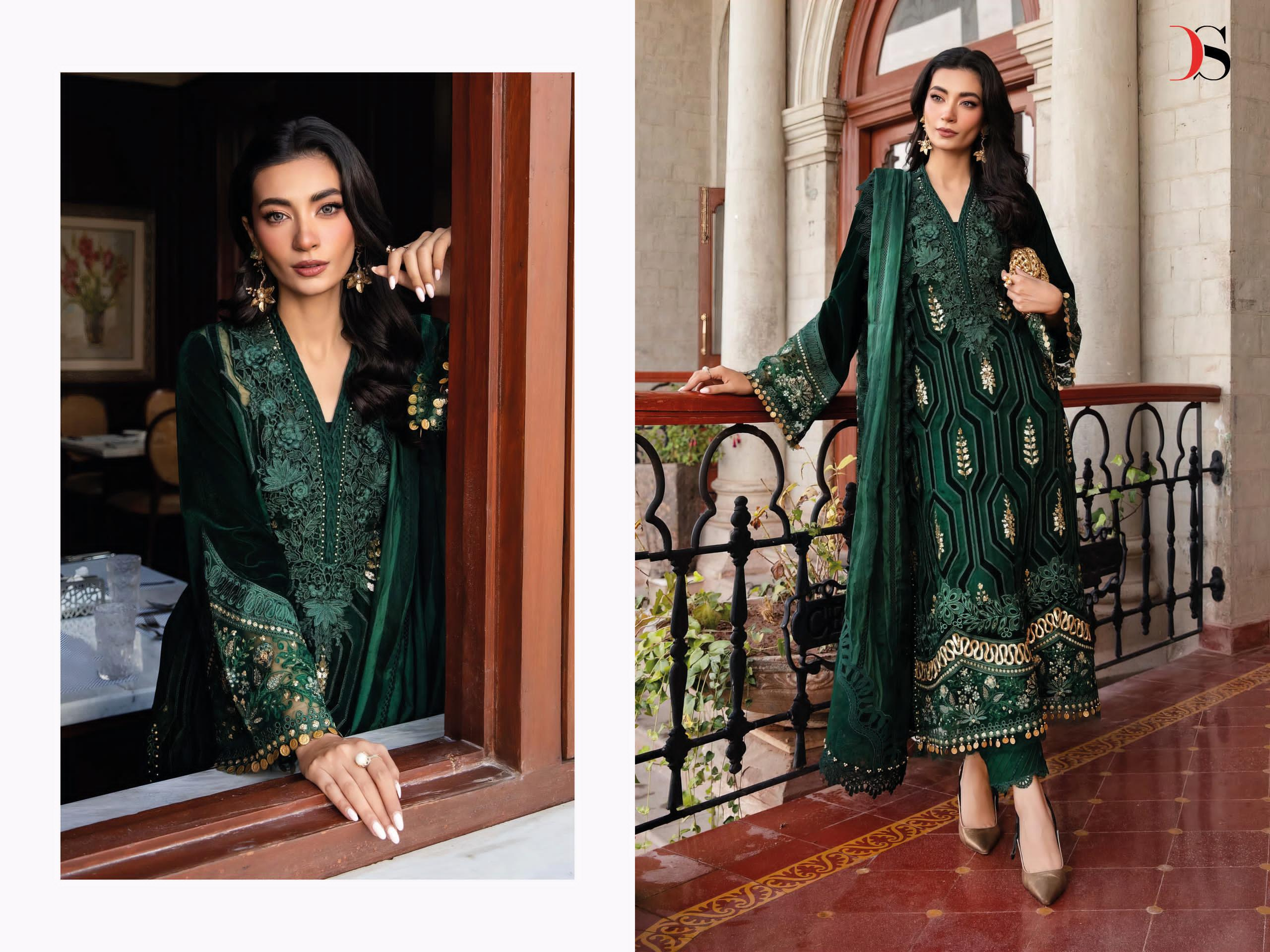 DEEPSY SUITS MARIA B. LUXE 2 PAKISTANI SUITS SUPPLIER