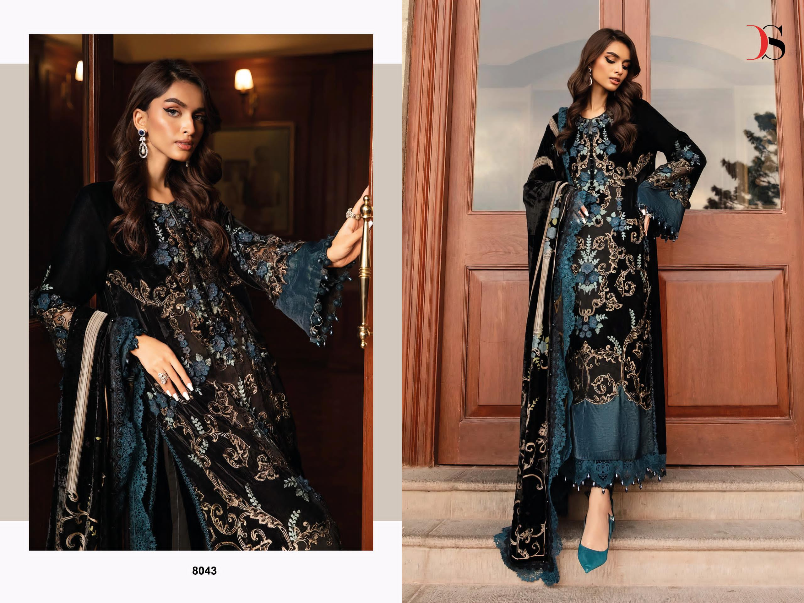 DEEPSY SUITS MARIA B. LUXE 2 PAKISTANI SUITS SUPPLIER