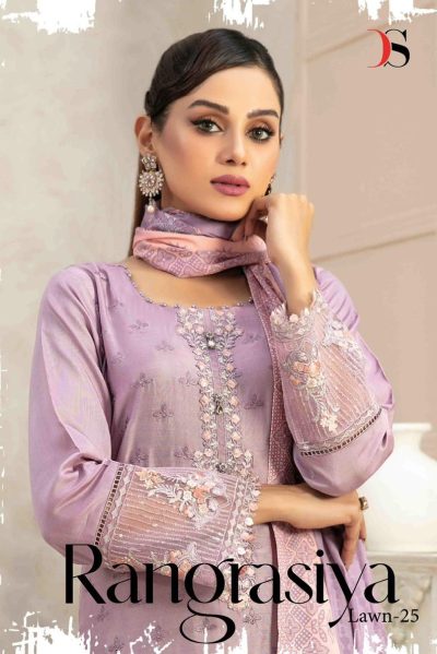 DEEPSY SUITS RANGRASIYA LAWN 25 PRINTED SUITS