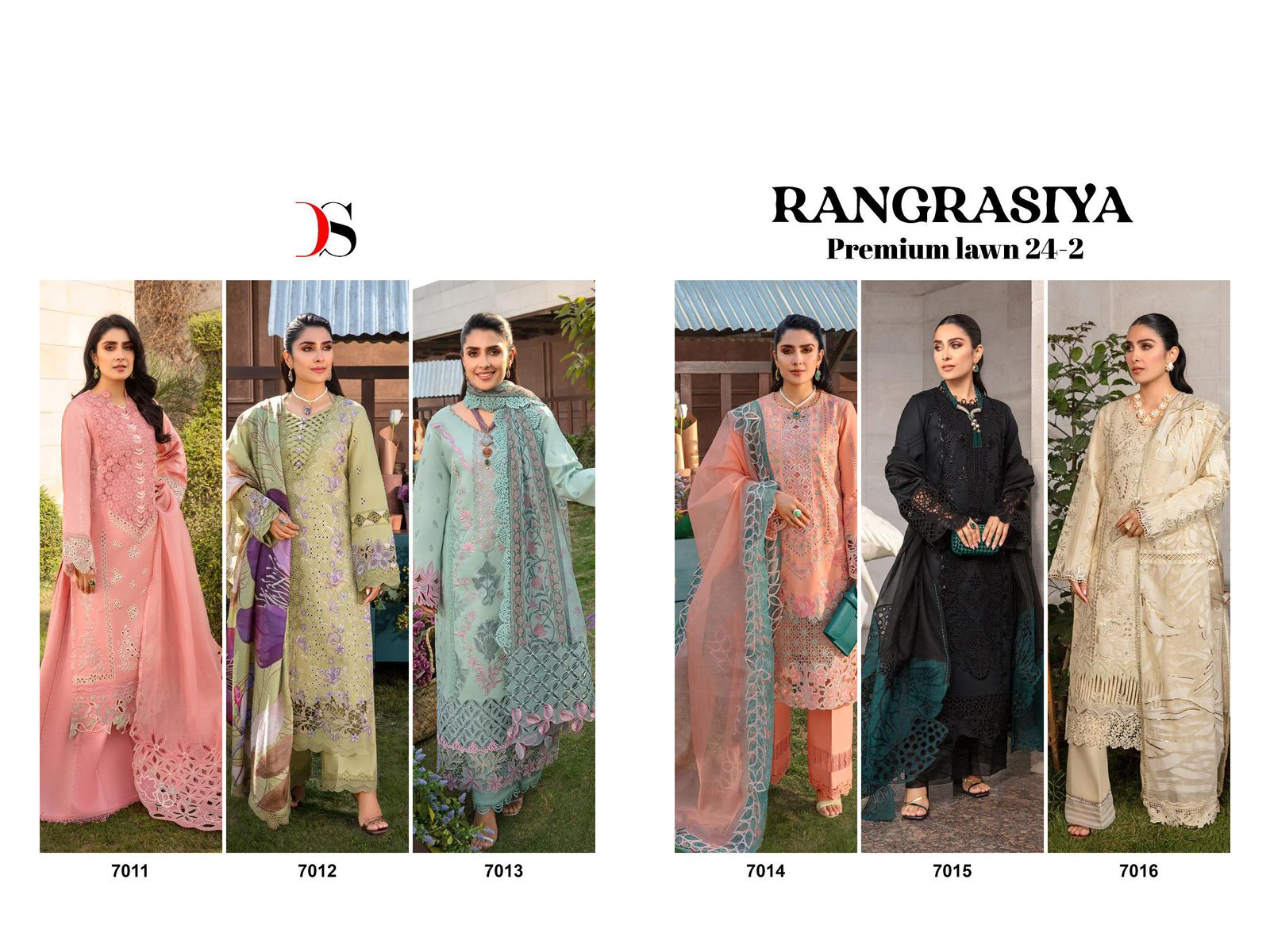 DEEPSY SUITS RANGRASIYA PREMIUM LAWN 24-2