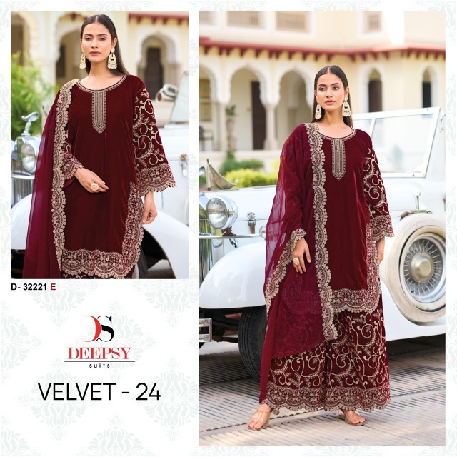 DEEPSY SUITS VELVET 24 D-32221 WINTER SUITS CATALOG