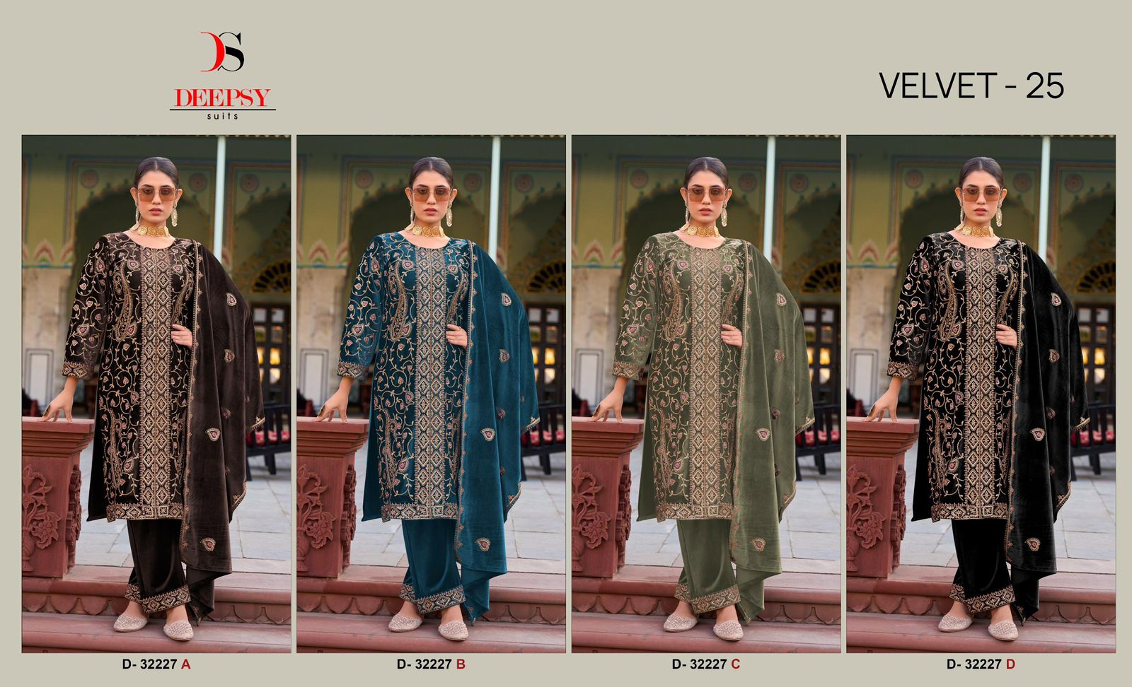 DEEPSY SUITS VELVET 25 D-32227 SERIES COLLECTION