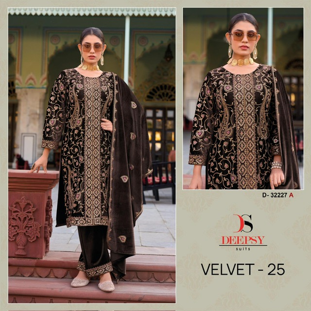 DEEPSY SUITS VELVET 25 D-32227 SERIES COLLECTION