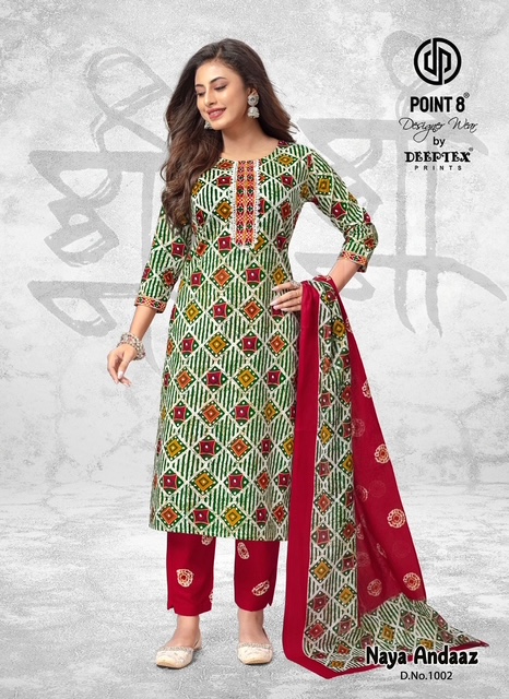 DEEPTEX PRINTS NAYA ANDAAZ VOL 10 COTTON SUITS