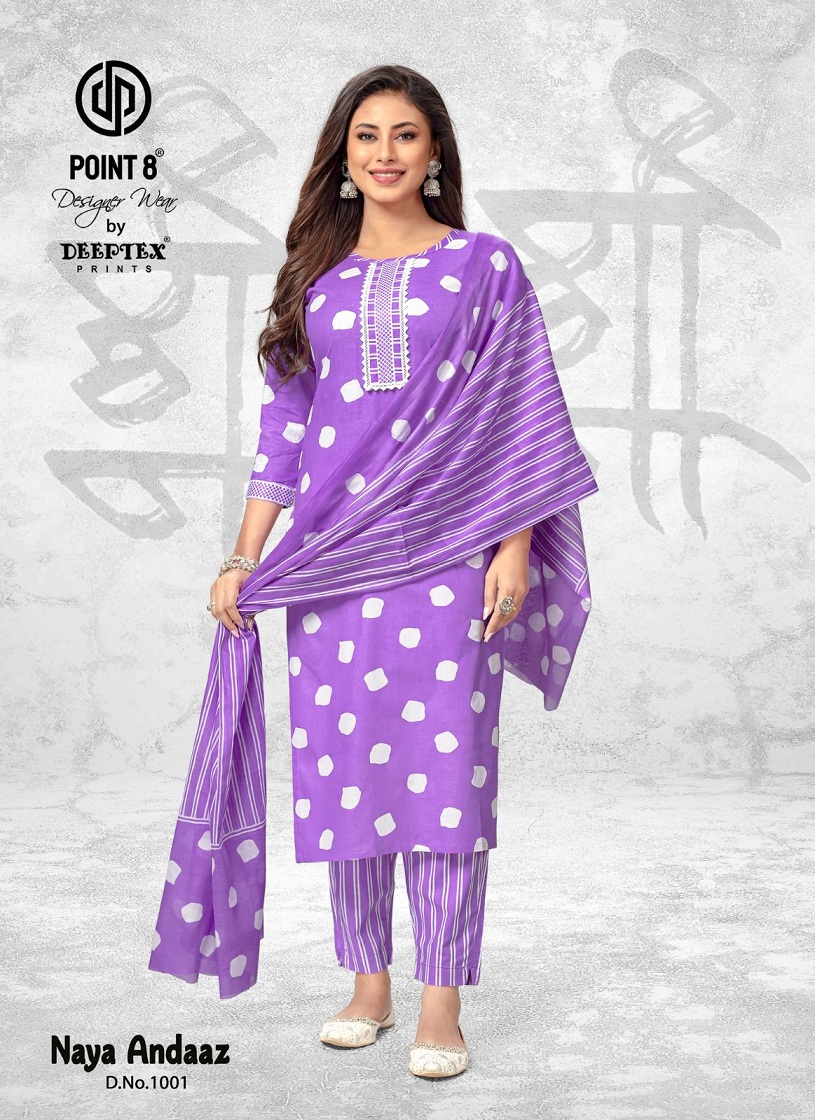 DEEPTEX PRINTS NAYA ANDAAZ VOL 10 COTTON SUITS