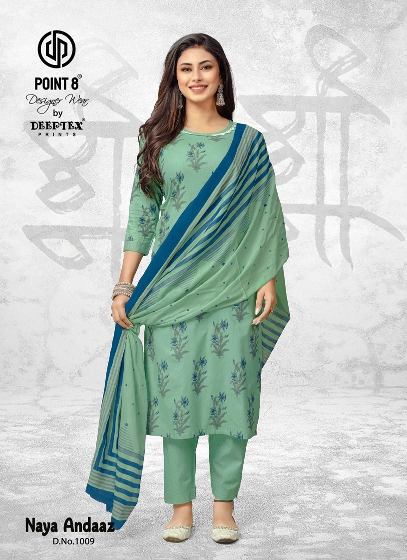 DEEPTEX PRINTS NAYA ANDAAZ VOL 10 COTTON SUITS