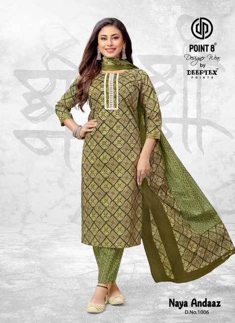 DEEPTEX PRINTS NAYA ANDAAZ VOL 10 COTTON SUITS