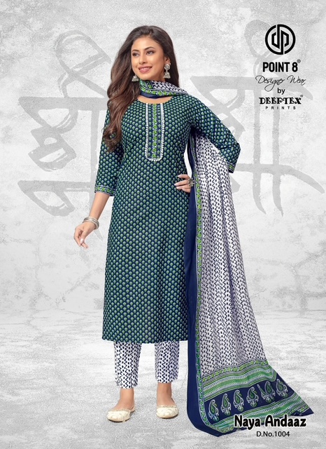 DEEPTEX PRINTS NAYA ANDAAZ VOL 10 COTTON SUITS