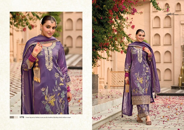 EBA LIFESTYLE MAYRA READYMADE EMBROIDERED SUITS