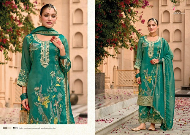 EBA LIFESTYLE MAYRA READYMADE EMBROIDERED SUITS