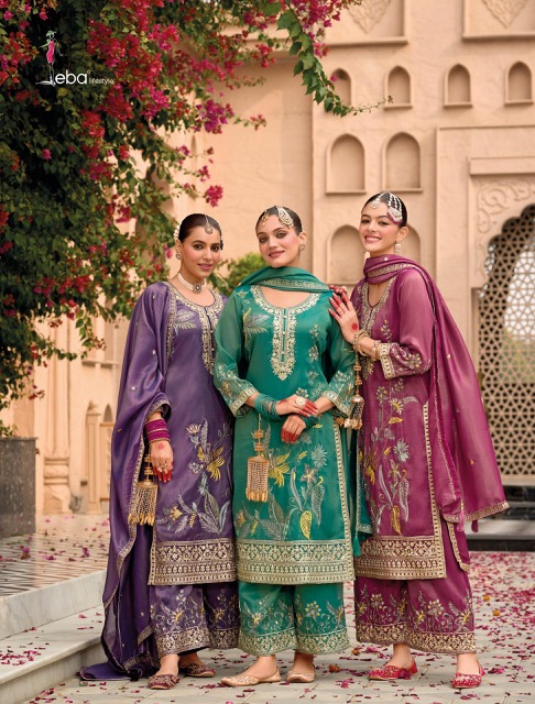 EBA LIFESTYLE MAYRA READYMADE EMBROIDERED SUITS