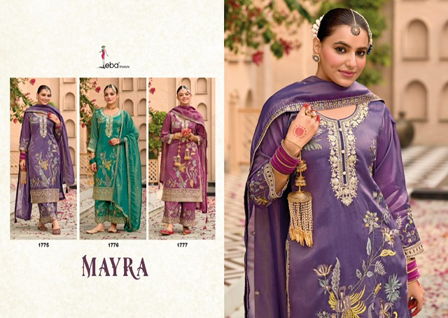 EBA LIFESTYLE MAYRA READYMADE EMBROIDERED SUITS