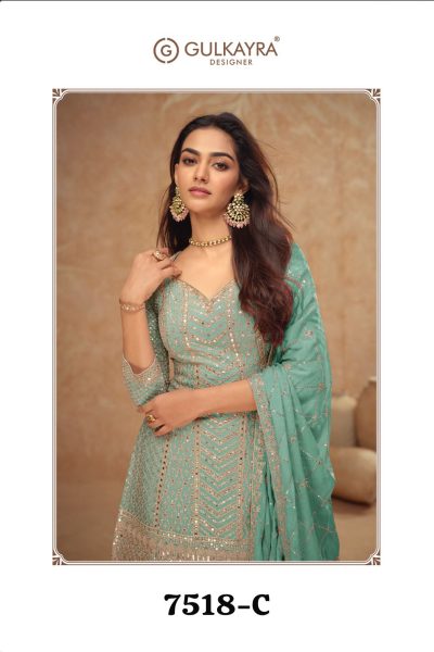 GULKAYRA DESIGNER PALAK VOL 2 CHINON SUITS