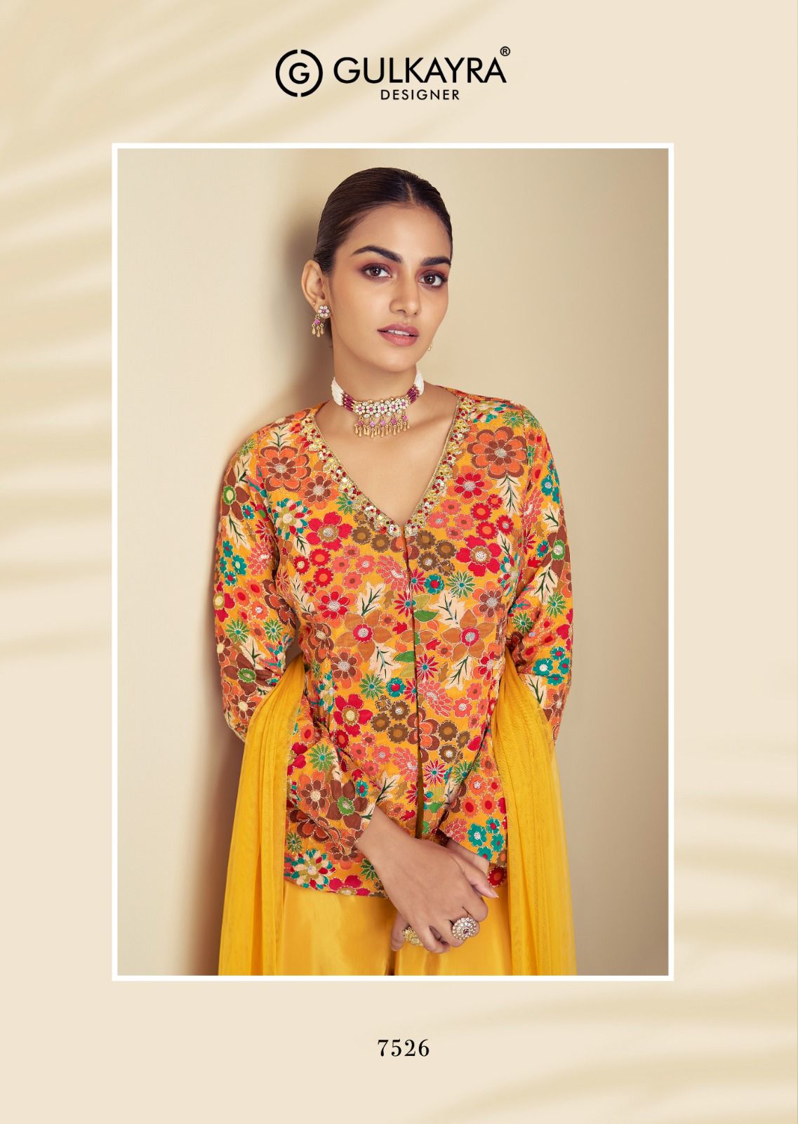 GULKAYRA DESIGNER ZULFA PURE CHINON SUITS SUPPLIER