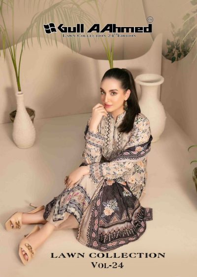 GULL AAHMED VOL 24 LAWN COLLECTION