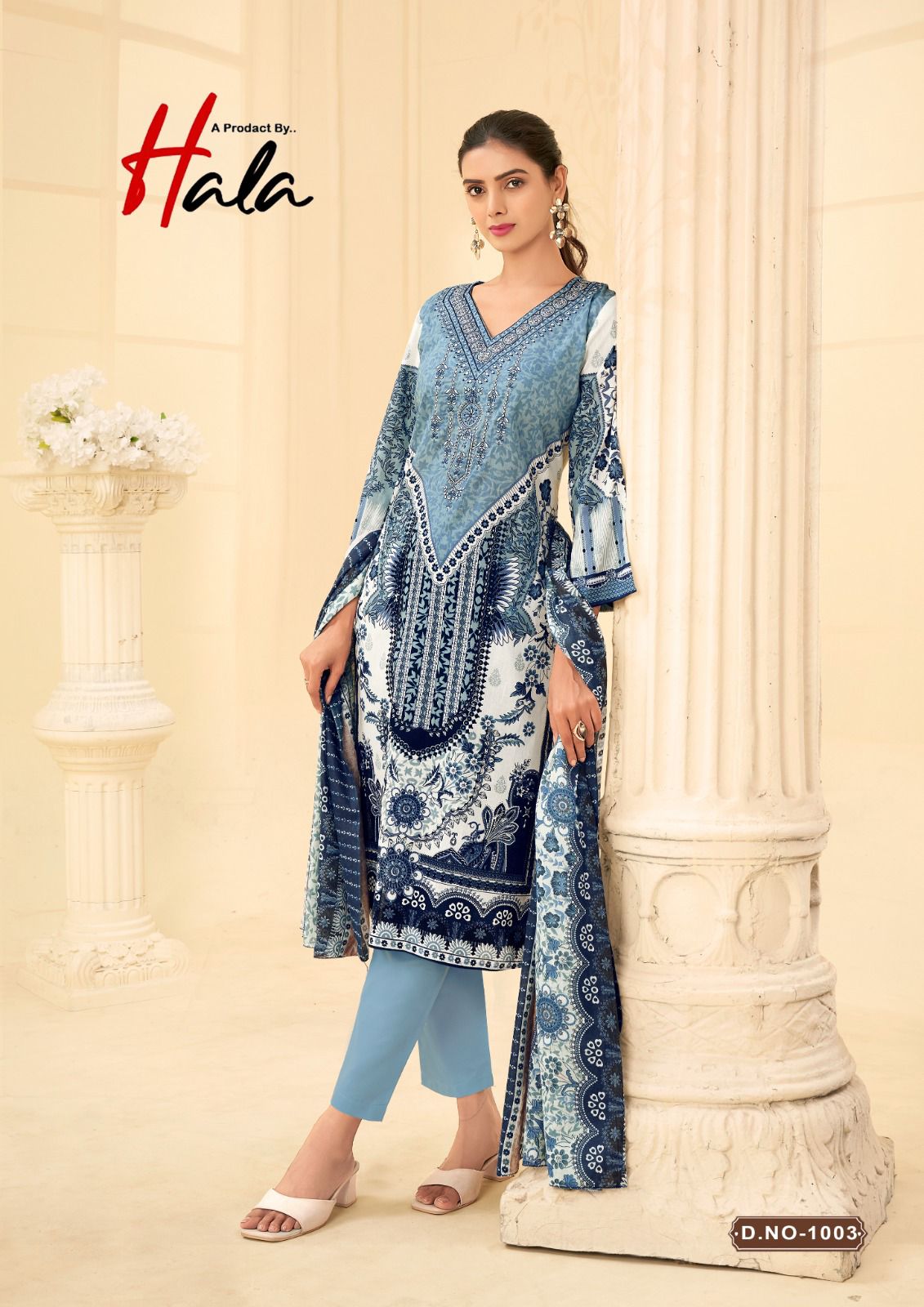 HALA NAIRA VOL 1 PURE COTTON SUITS CATALOGUE