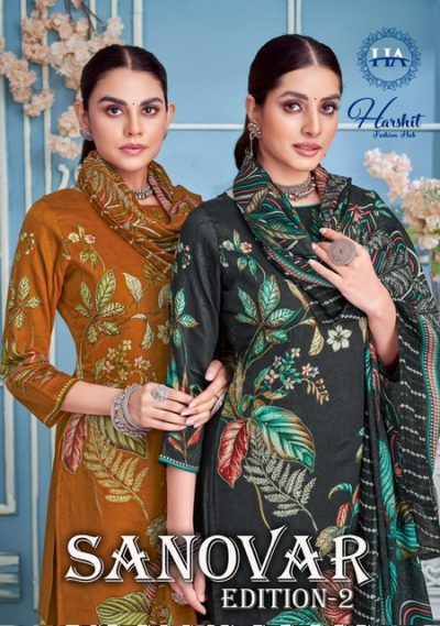 HARSHIT SANOVAR EDITION 2 PURE ZAM SUITS CATALOG