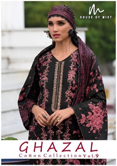 HOUSE OF MIST GHAZAL VOL 9 COTTON COLLECTION