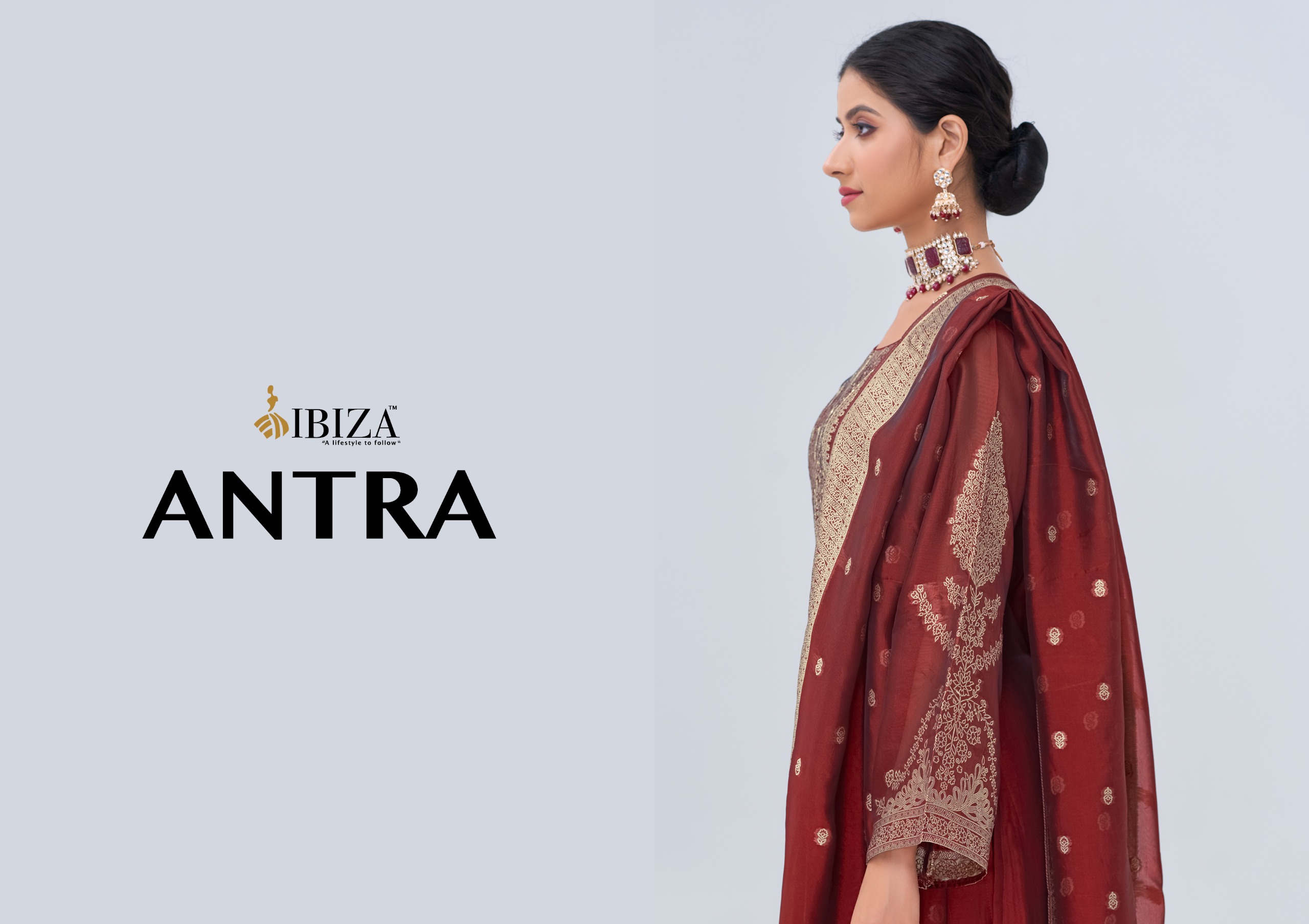 IBIZA ANTRA BANGLORY SILK SALWAR SUIT WHOLESALER