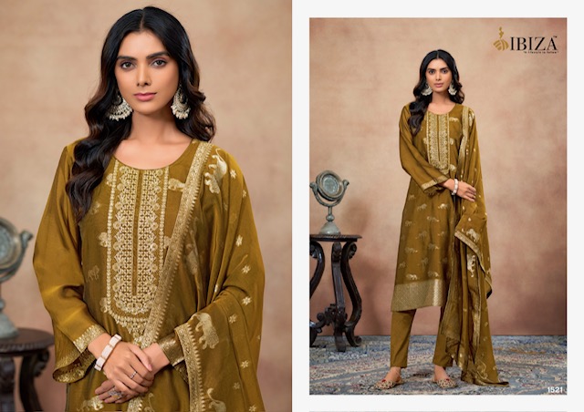 IBIZA GEHNA BANGLORY SILK SALWAR SUIT WHOLESALER