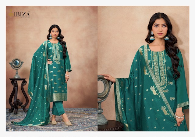 IBIZA GEHNA BANGLORY SILK SALWAR SUIT WHOLESALER