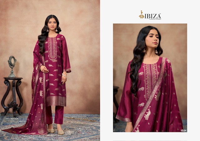 IBIZA GEHNA BANGLORY SILK SALWAR SUIT WHOLESALER