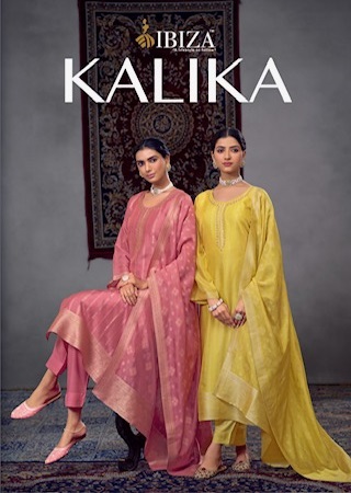 IBIZA KALIKA SILK FANCY SALWAR SUIT WHOLESALER