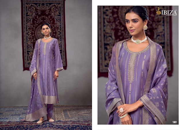 IBIZA KALIKA SILK FANCY SALWAR SUIT WHOLESALER