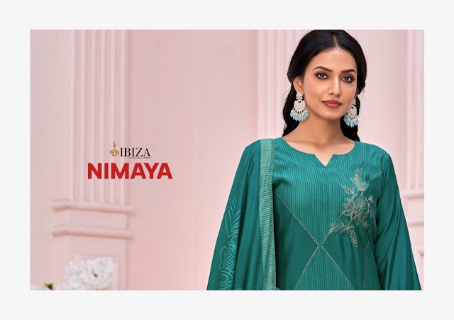 IBIZA NIMAYA PURE VISCOSE SALWAR SUIT SUPPLIER