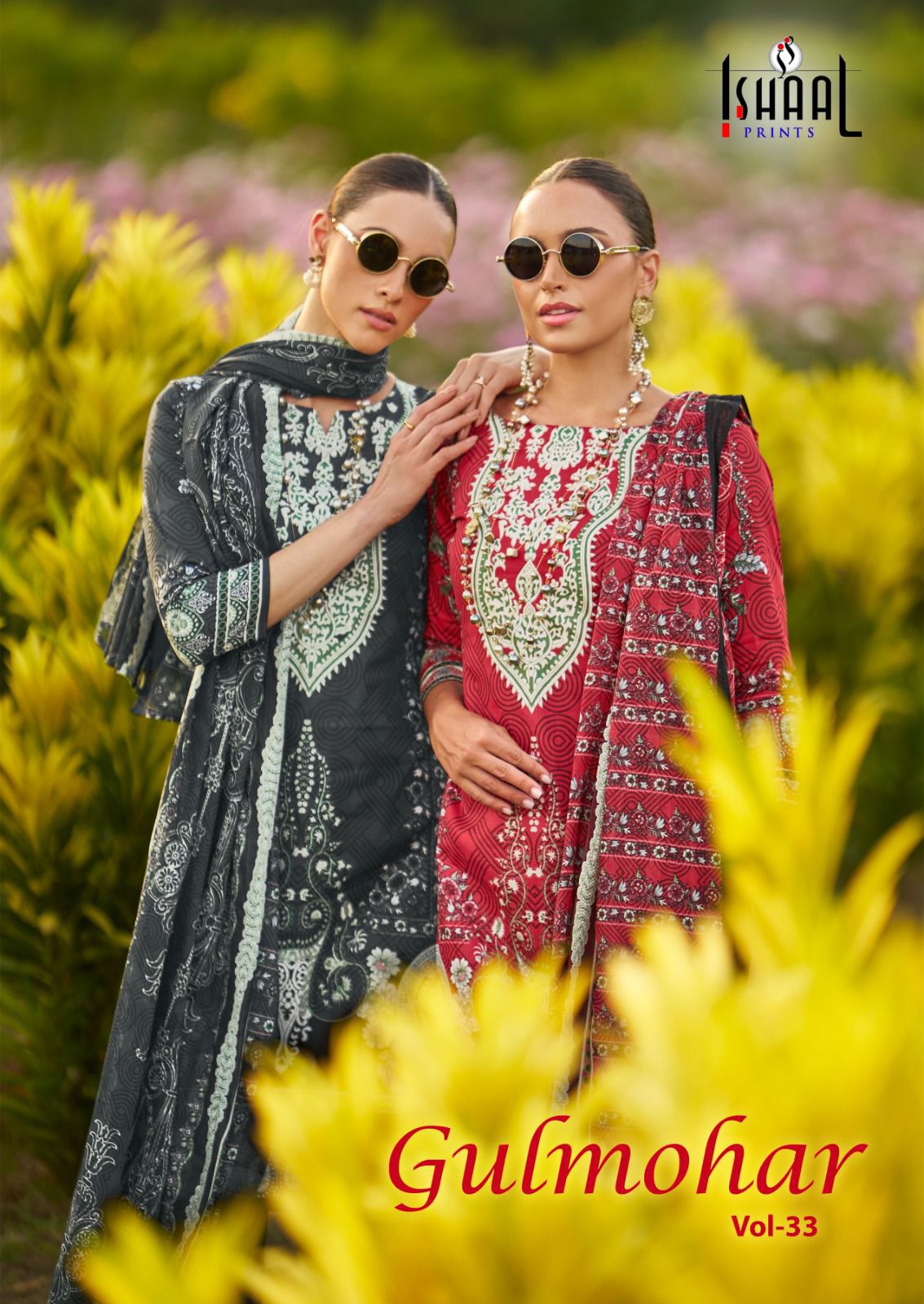 ISHAAL PRINTS GULMOHAR VOL 33 COTTON PRINTED SUITS