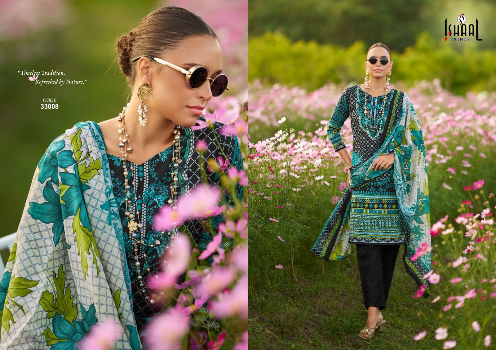 ISHAAL PRINTS GULMOHAR VOL 33 COTTON PRINTED SUITS