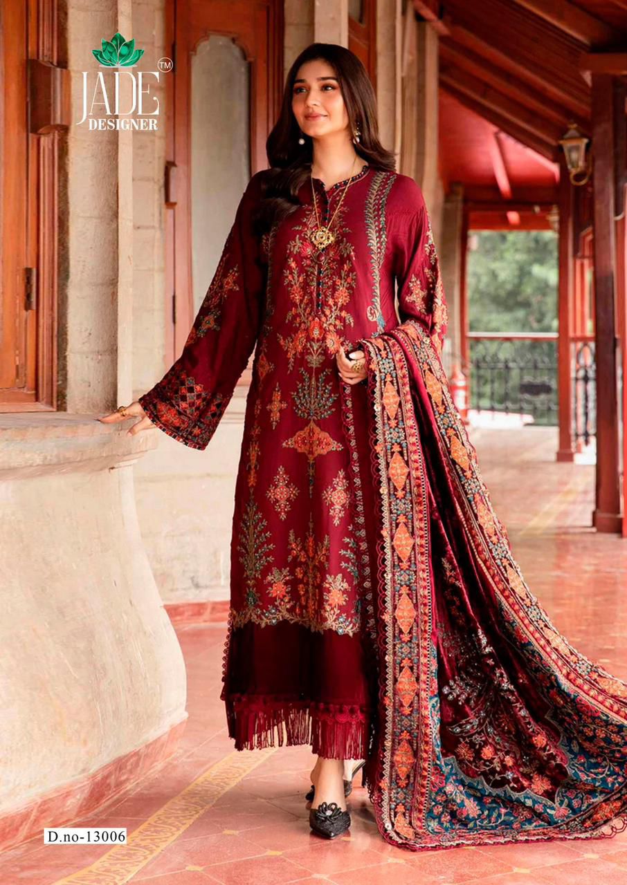 JADE CRIMSONS VOL 13 HEAVY EXCLUSIVE COTTON SUITS