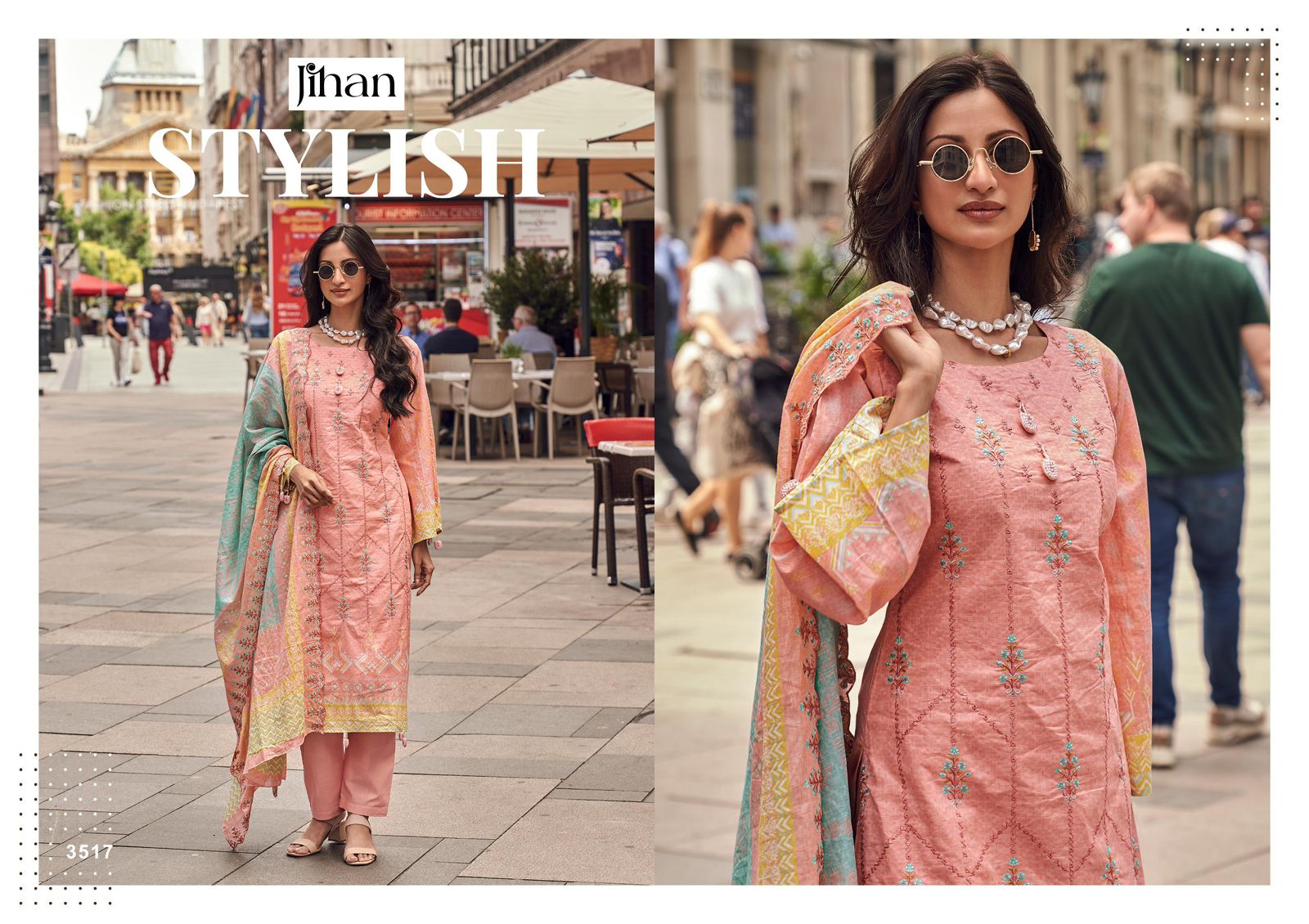 JIHAN BIN SAEED VOL 14 LAWN COLLECTION SUITS