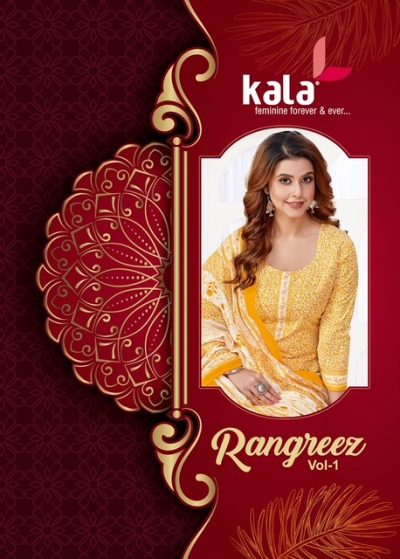 KALA RANGREZ VOL 1 COTTON DRESS MATERIAL SUPPLIER