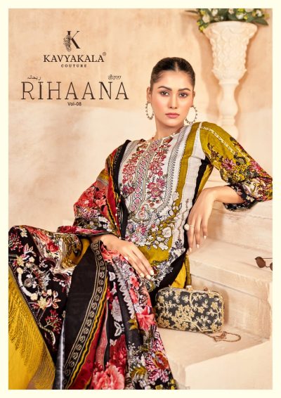 KAVYA KALA RIHAANA VOL 8 DIGITAL PRINTED SUITS