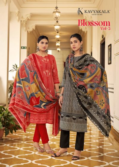 KAVYA‎ KALA BLOSSOM VOL 3 PRINTED SUITS SUPPLIER