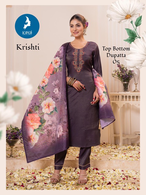 KAYA KURTI KRISHTI ROMAN SHIMMER READYMADE KURTI