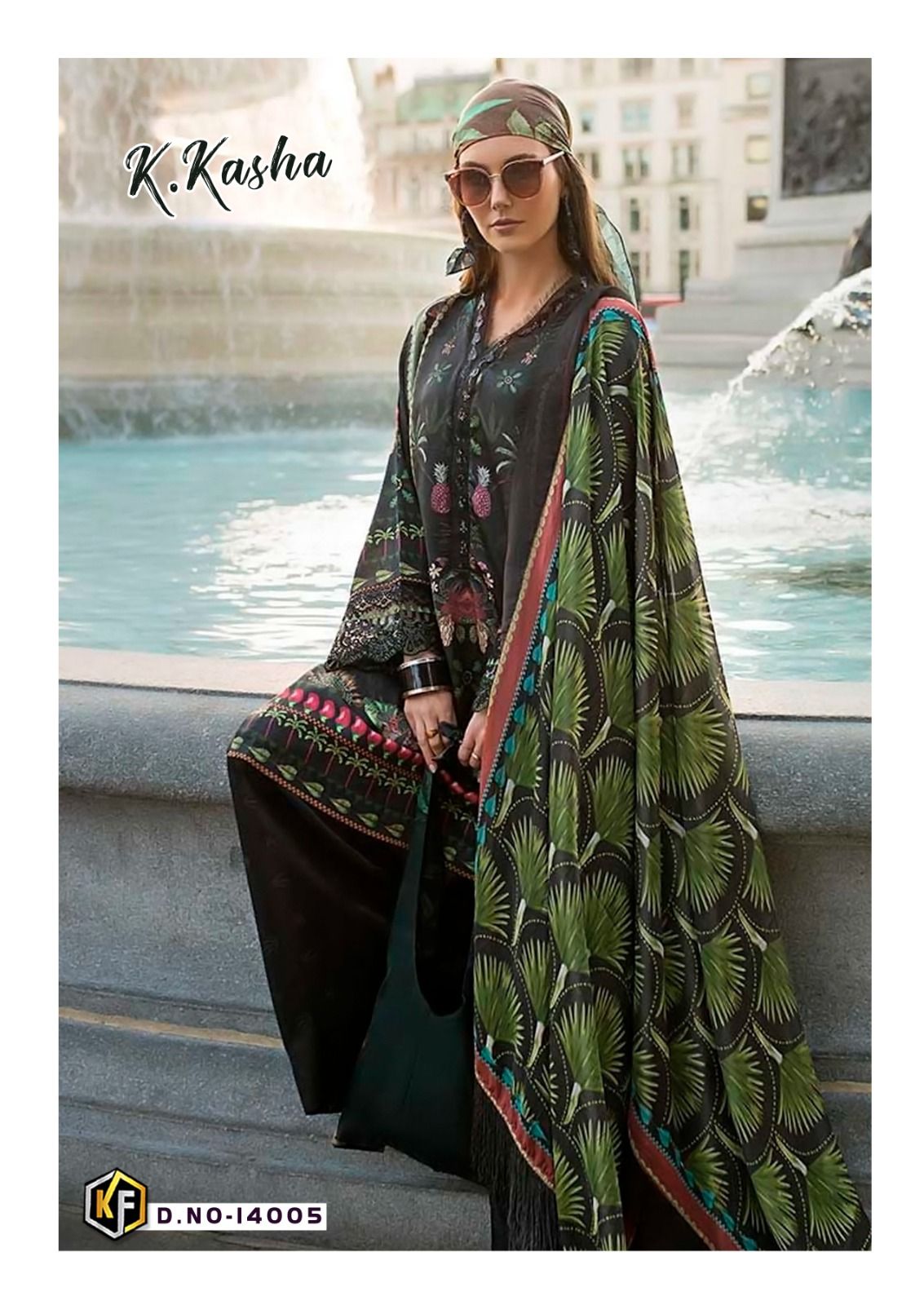 KEVAL FAB K KASHA VOL 14 COTTON KARACHI SUITS