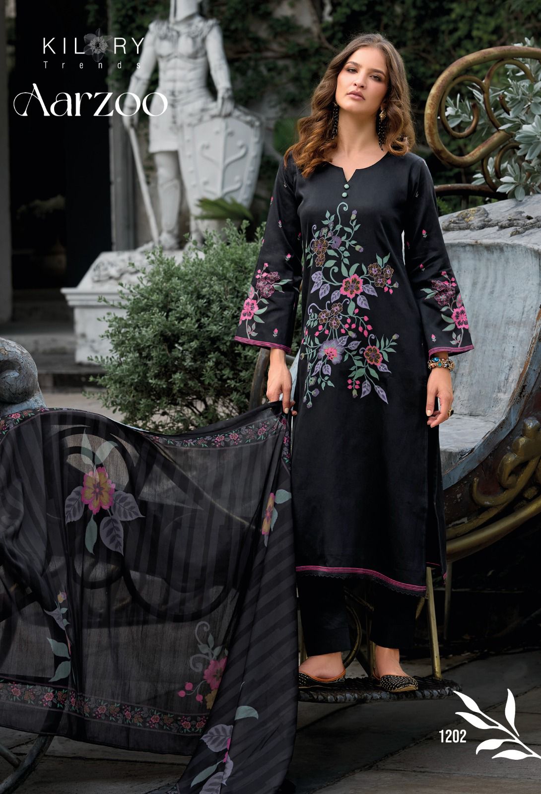 KILORY TRENDS AARZOO COTTON PRINTED SUITS WHOLESALER