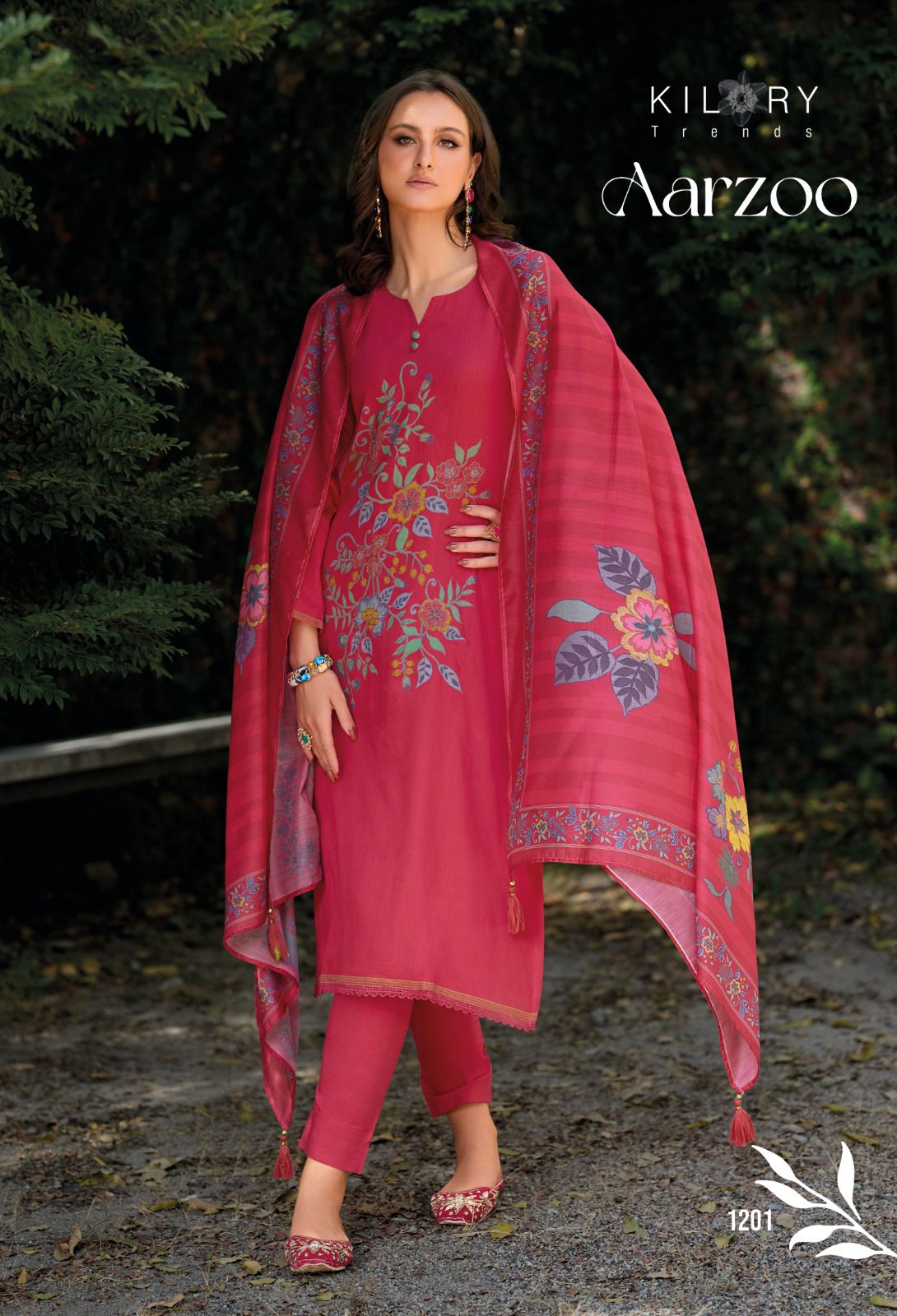 KILORY TRENDS AARZOO COTTON PRINTED SUITS WHOLESALER