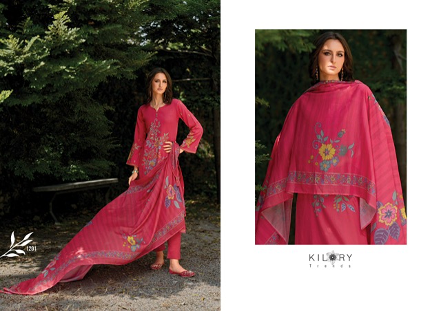 KILORY TRENDS AARZOO COTTON PRINTED SUITS WHOLESALER