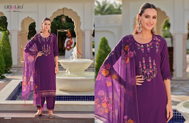 LILY & LALI AFGHANI VOL 5 EMBROIDERY READYMADE KURTI