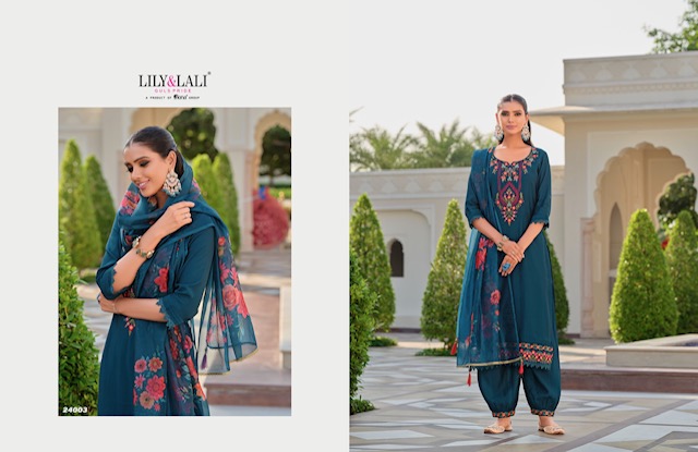 LILY & LALI AFGHANI VOL 5 EMBROIDERY READYMADE KURTI