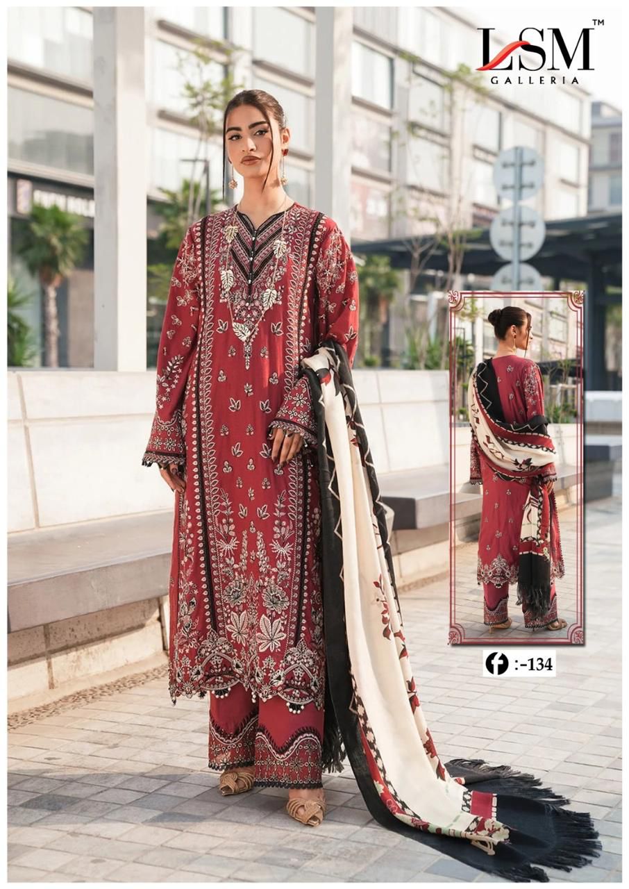 LSM GALLERIA FIRDOUS QUEEN VOL 13 LAWN SUIT CATALOG