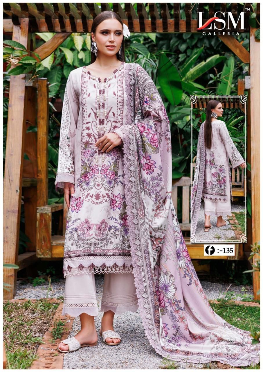 LSM GALLERIA FIRDOUS QUEEN VOL 13 LAWN SUIT CATALOG