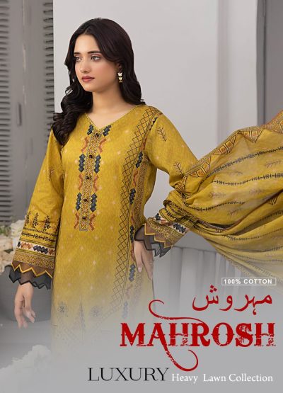 MAHROSH VOL 1 LUXURY LAWN COLLECTION SUITS