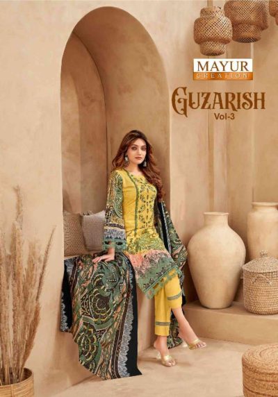 MAYUR CREATION GUZARISH VOL 3 PURE COTTON SUITS